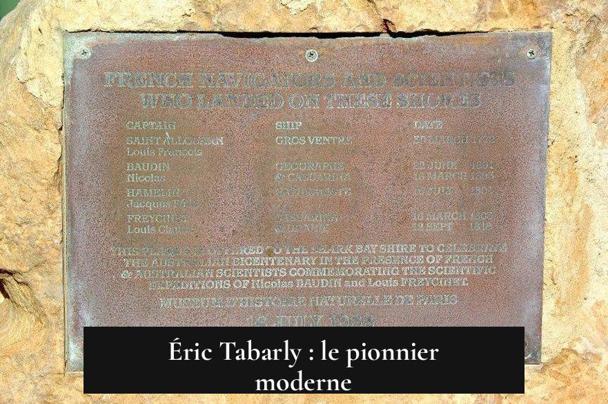 Éric Tabarly : le pionnier moderne