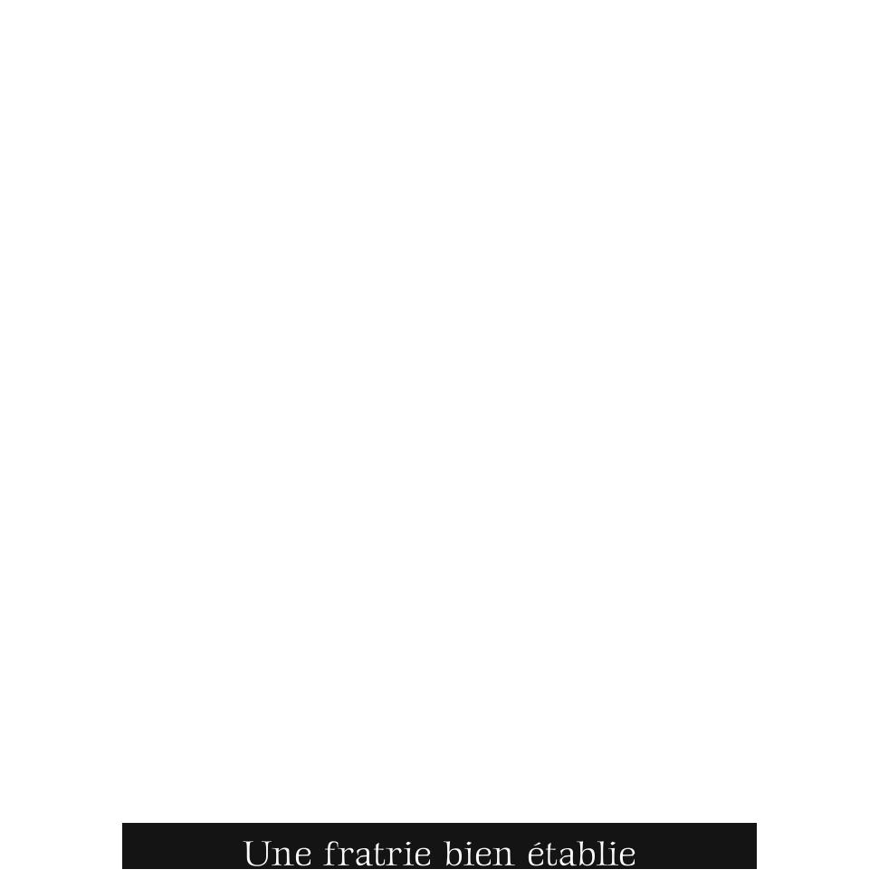 Une fratrie bien établie
