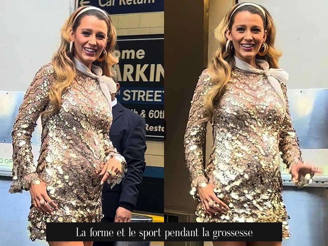 La forme et le sport pendant la grossesse