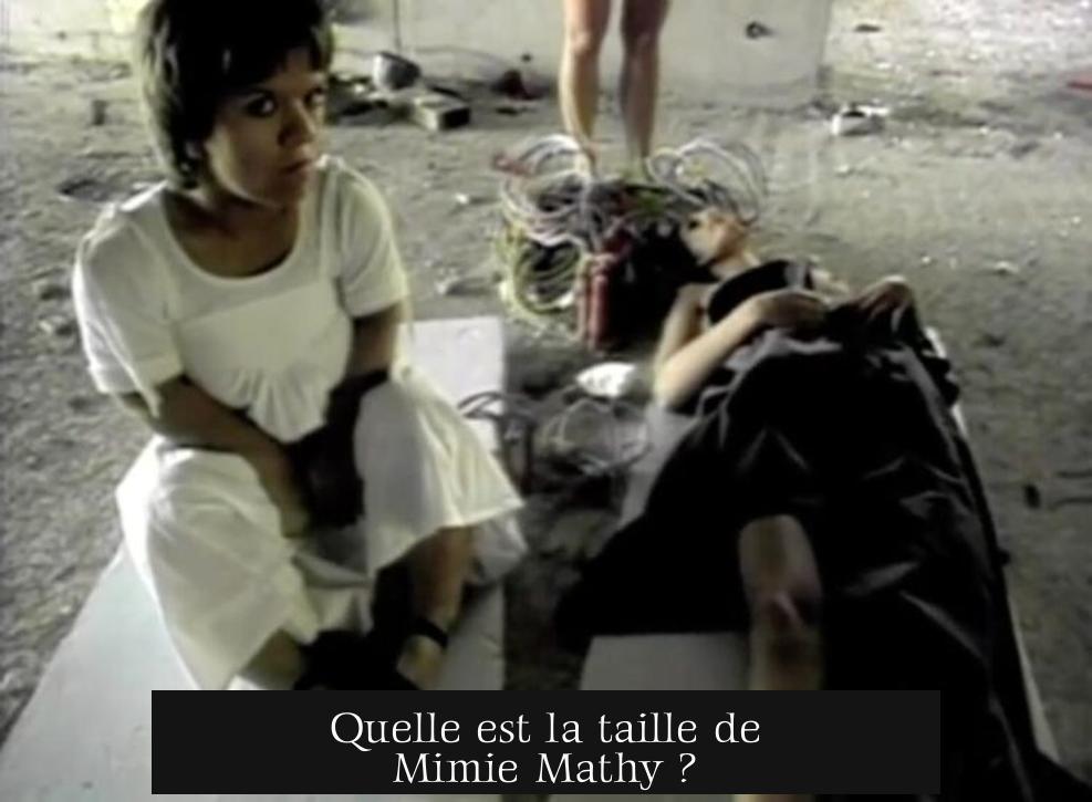 Quelle est la taille de Mimie Mathy ?