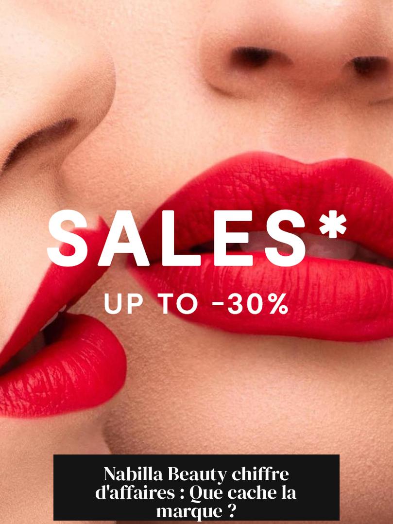 Nabilla Beauty chiffre d'affaires : Que cache la marque ?