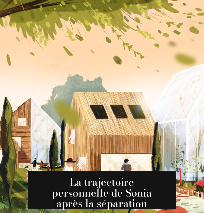 La trajectoire personnelle de Sonia après la séparation