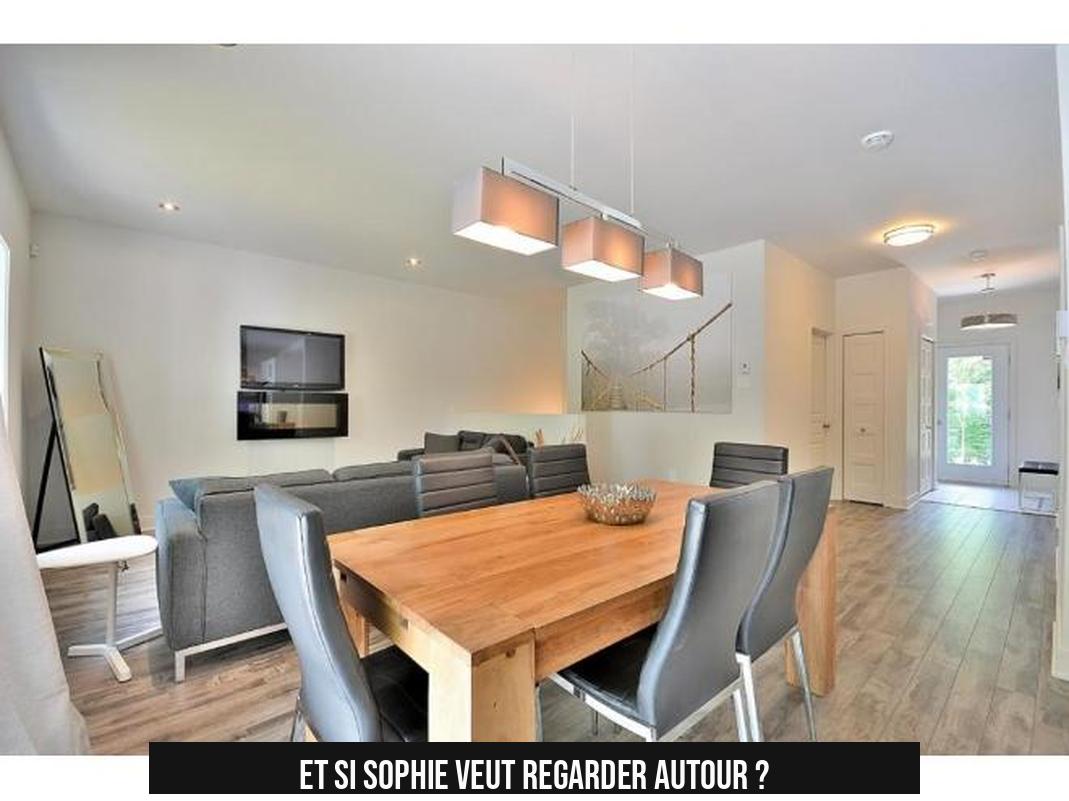 Et si Sophie veut regarder autour ?