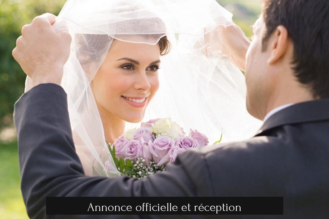 Annonce officielle et réception