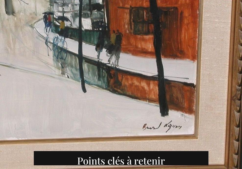 Points clés à retenir
