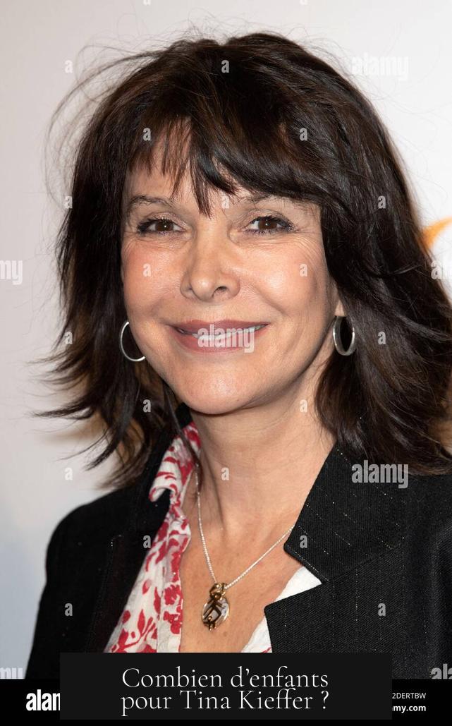 Combien d’enfants pour Tina Kieffer ?