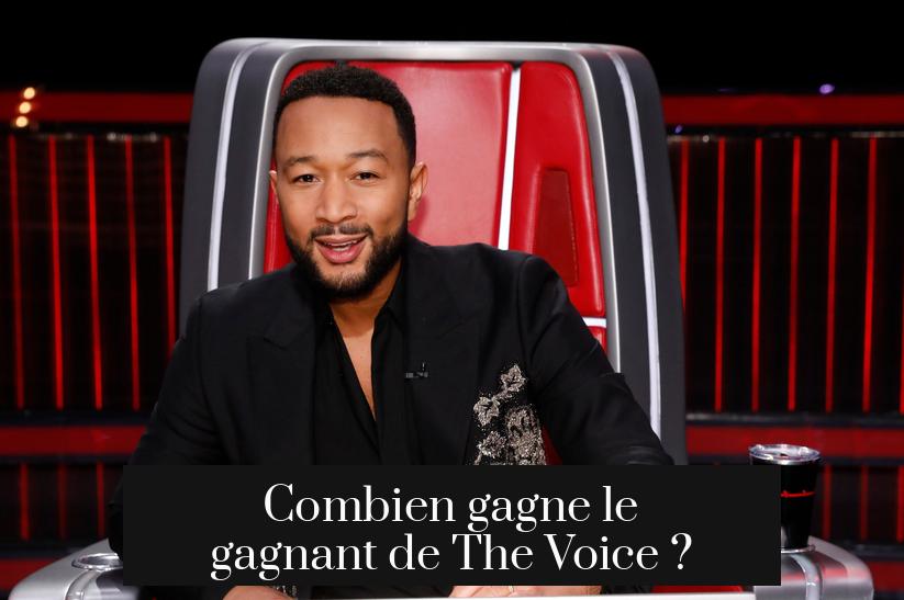 Combien gagne le gagnant de The Voice ?