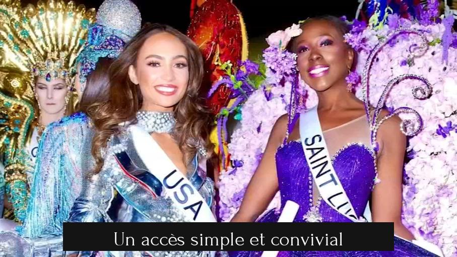 Un accès simple et convivial
