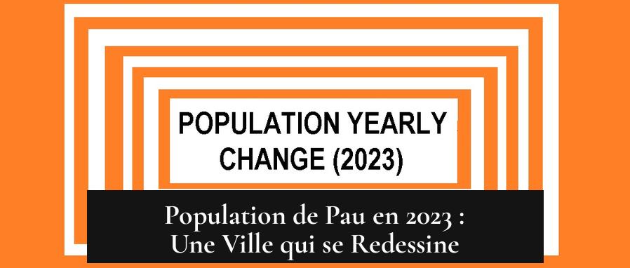 Population de Pau en 2023 : Une Ville qui se Redessine