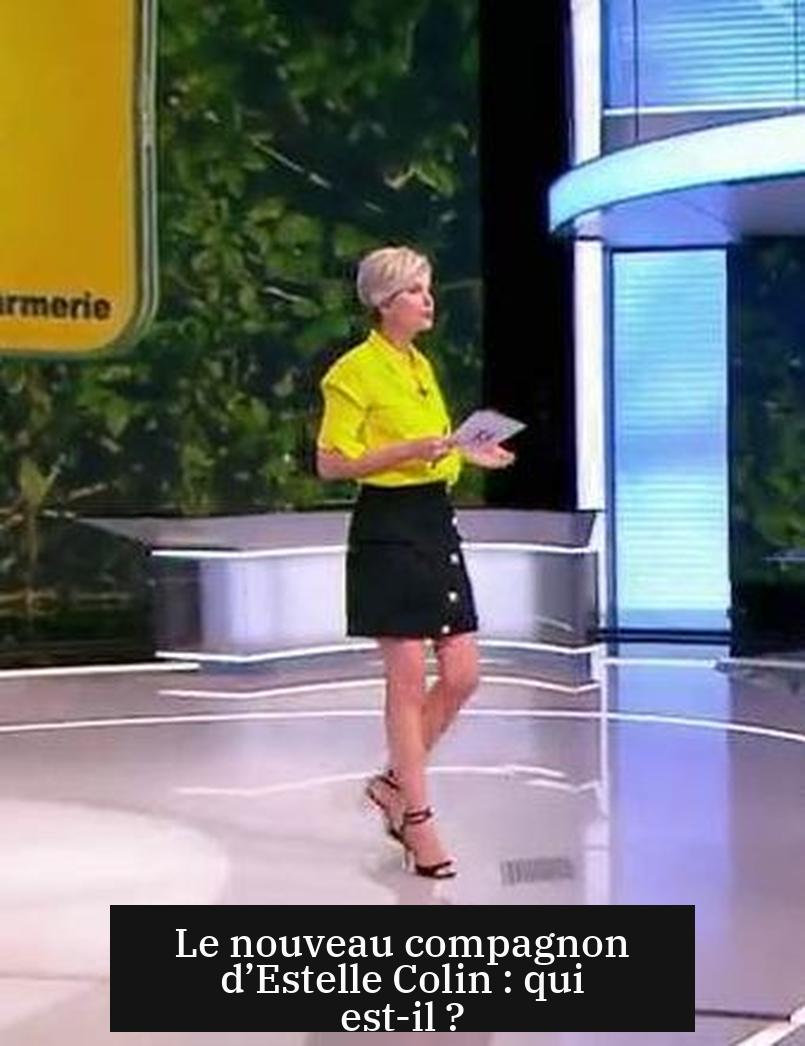 Le nouveau compagnon d’Estelle Colin : qui est-il ?
