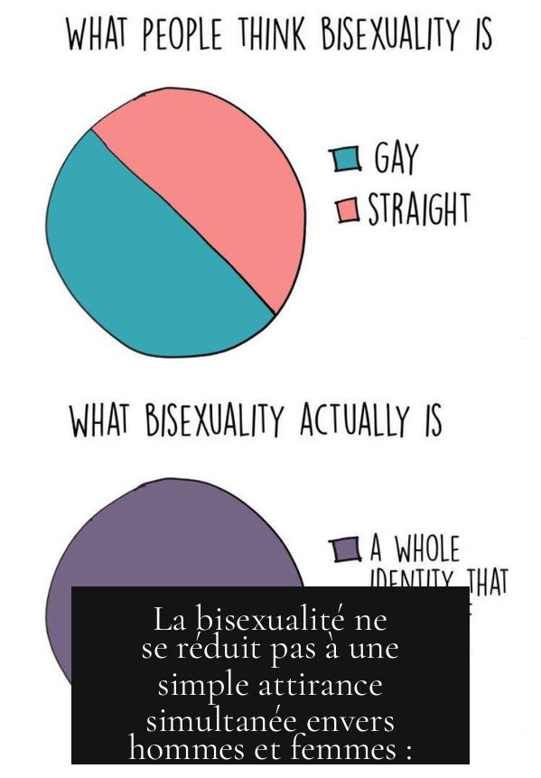 La bisexualité ne se réduit pas à une simple attirance simultanée envers hommes et femmes :