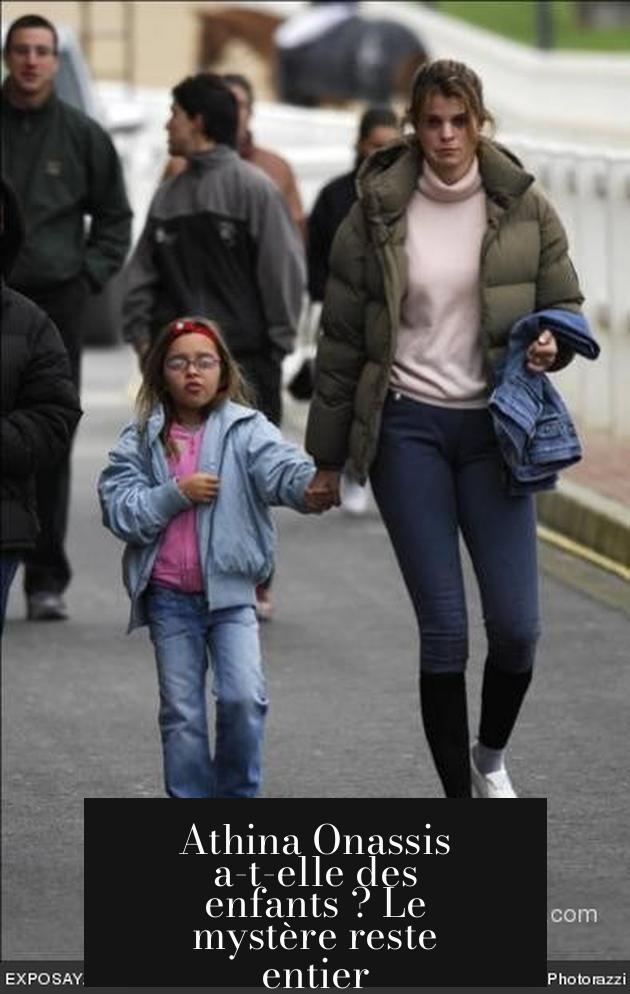 Athina Onassis a-t-elle des enfants ? Le mystère reste entier
