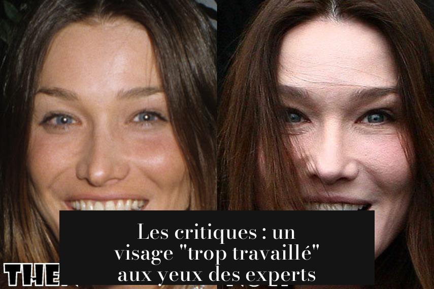 Les critiques : un visage "trop travaillé" aux yeux des experts