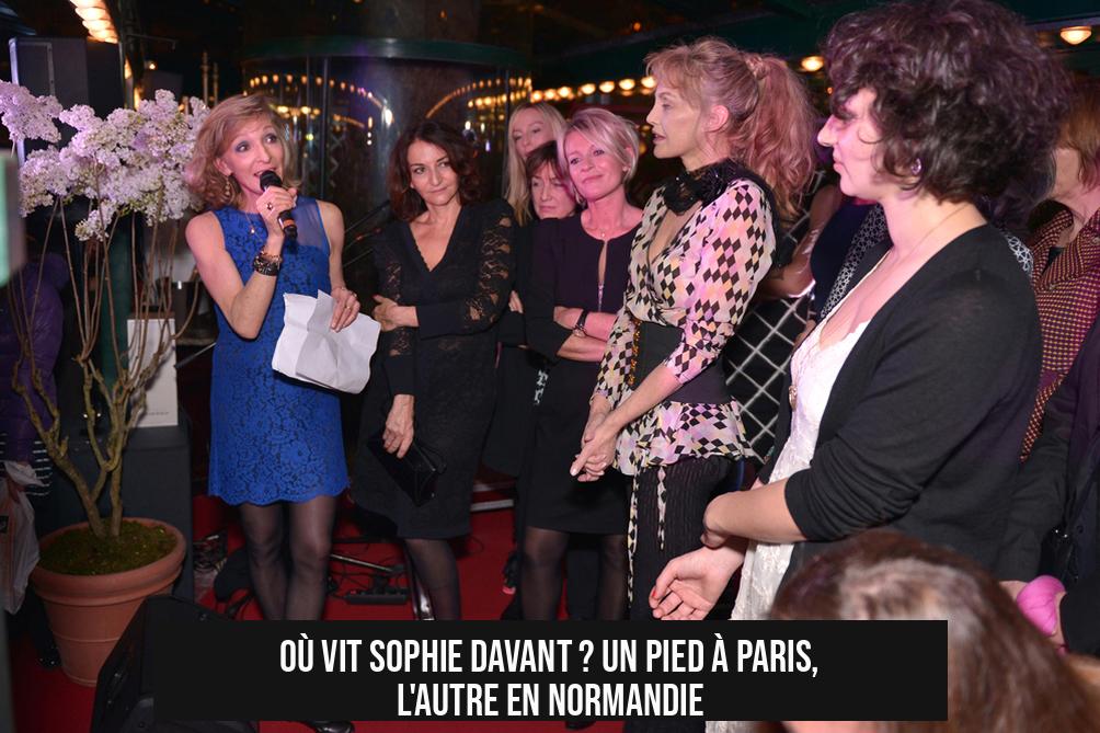 Où vit Sophie Davant ? Un pied à Paris, l'autre en Normandie