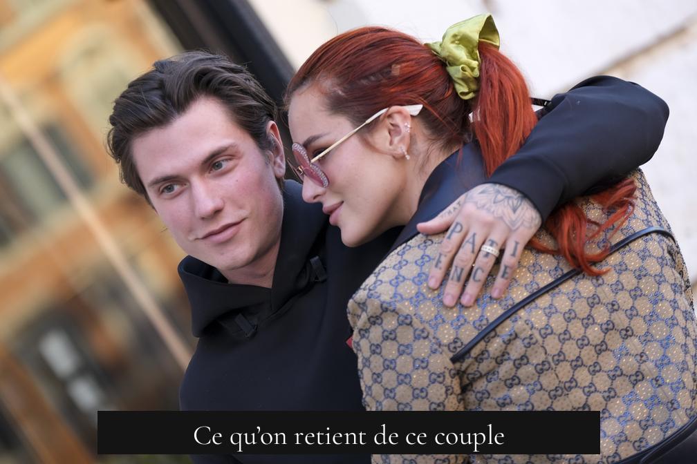 Ce qu’on retient de ce couple