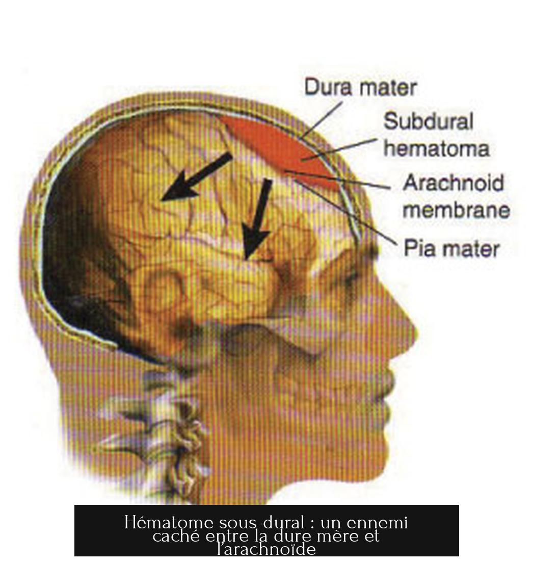 Hématome sous-dural : un ennemi caché entre la dure mère et l’arachnoïde