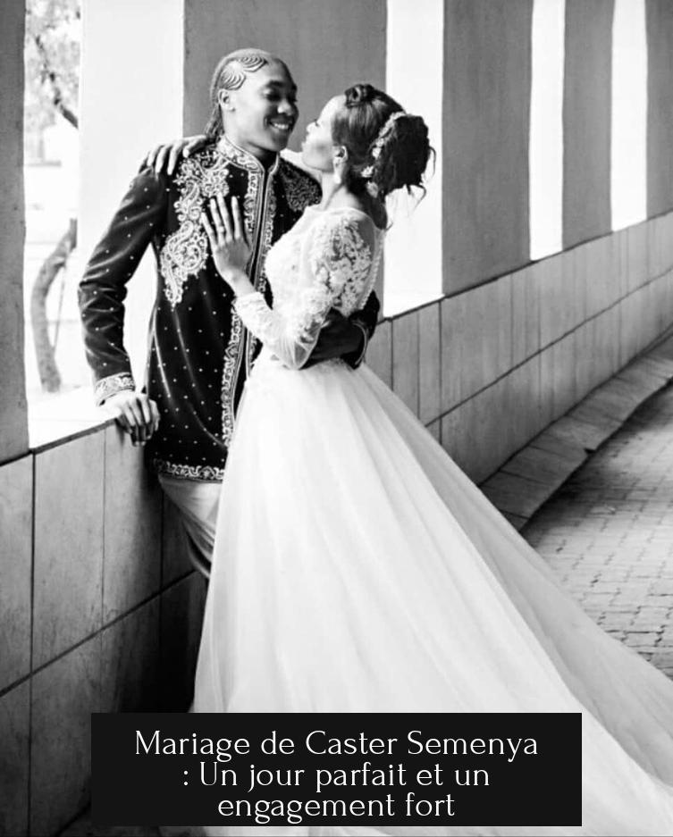 Mariage de Caster Semenya : Un jour parfait et un engagement fort