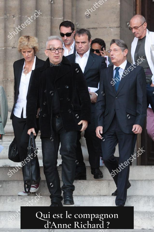 Qui est le compagnon d’Anne Richard ?