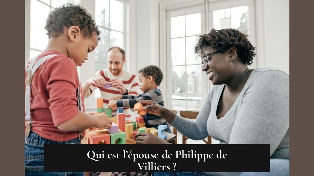 Qui est l’épouse de Philippe de Villiers ?