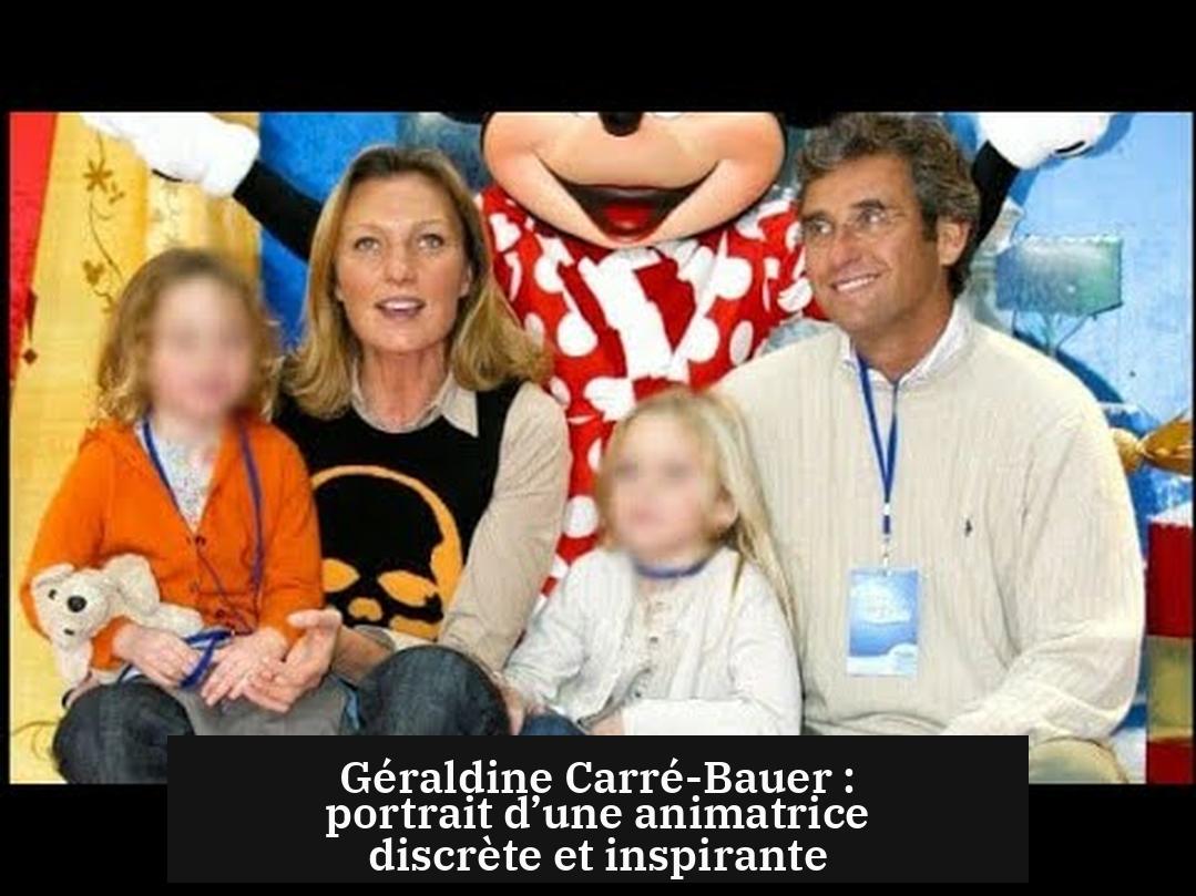 Géraldine Carré-Bauer : portrait d’une animatrice discrète et inspirante