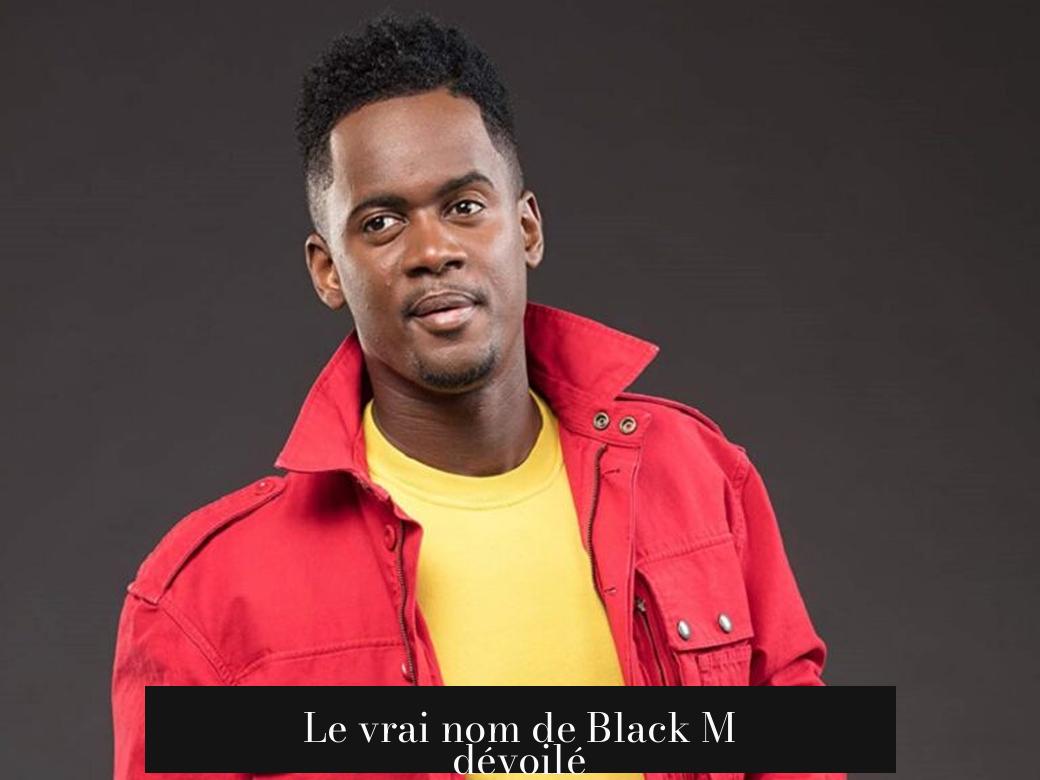 Le vrai nom de Black M dévoilé