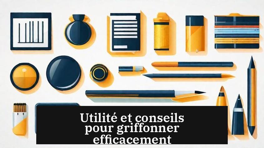 Utilité et conseils pour griffonner efficacement