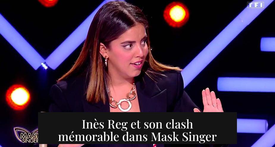 Inès Reg et son clash mémorable dans Mask Singer
