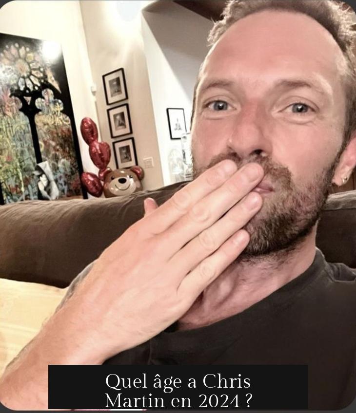 Quel âge a Chris Martin en 2024 ?