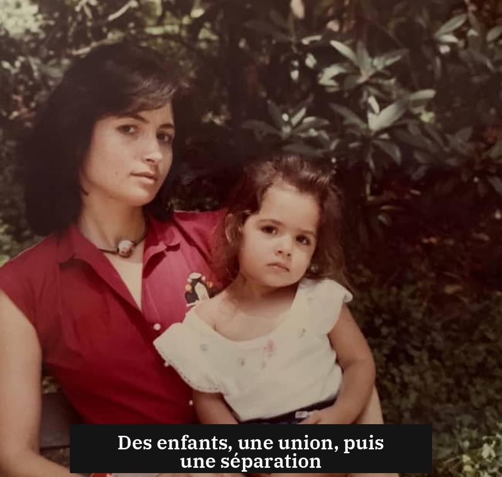 Des enfants, une union, puis une séparation