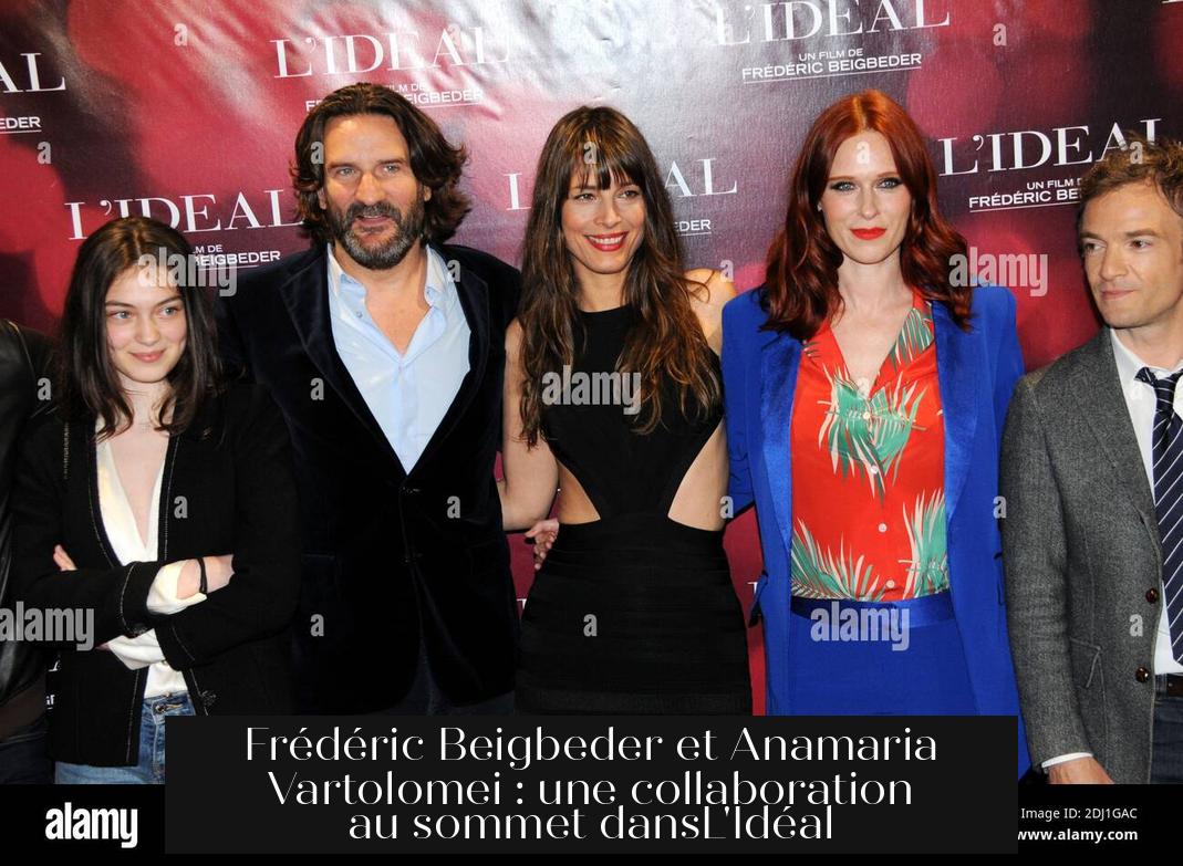Frédéric Beigbeder et Anamaria Vartolomei : une collaboration au sommet dansL'Idéal