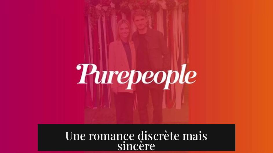 Une romance discrète mais sincère