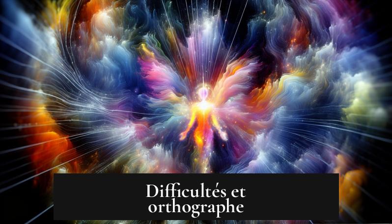 Difficultés et orthographe