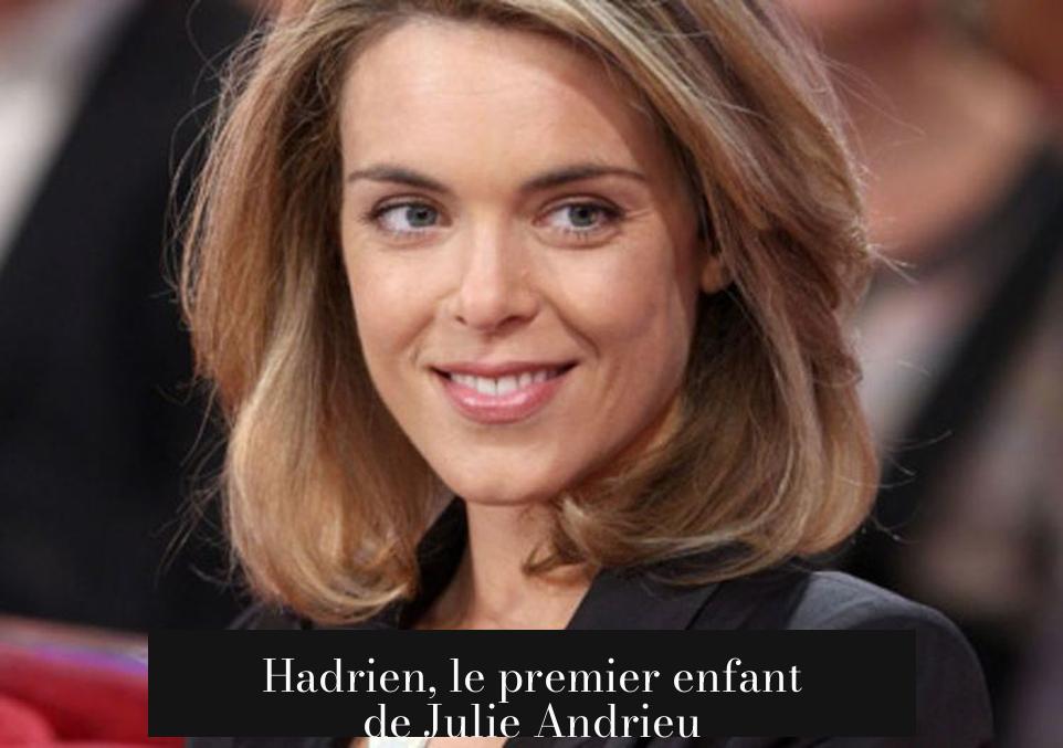 Hadrien, le premier enfant de Julie Andrieu