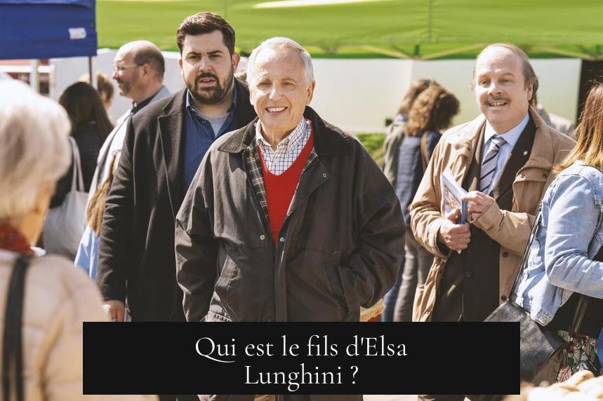 Qui est le fils d'Elsa Lunghini ?