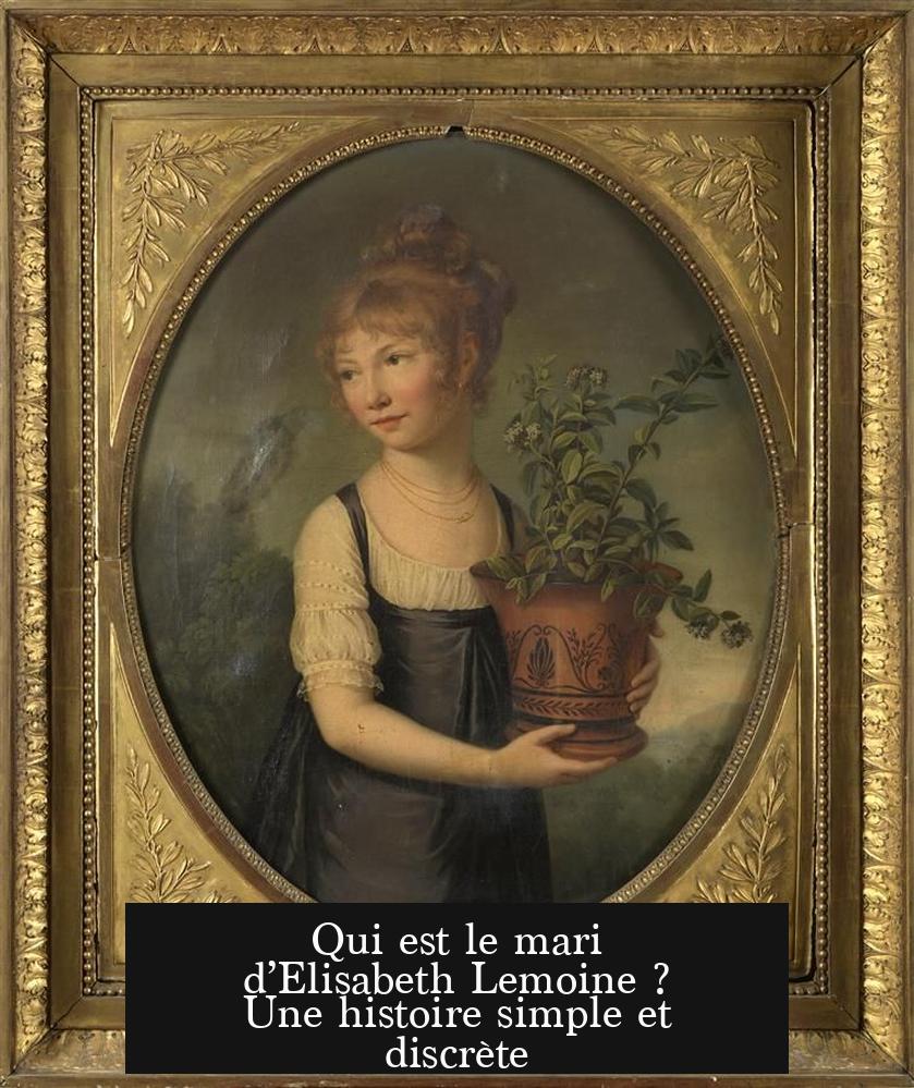 Qui est le mari d’Elisabeth Lemoine ? Une histoire simple et discrète