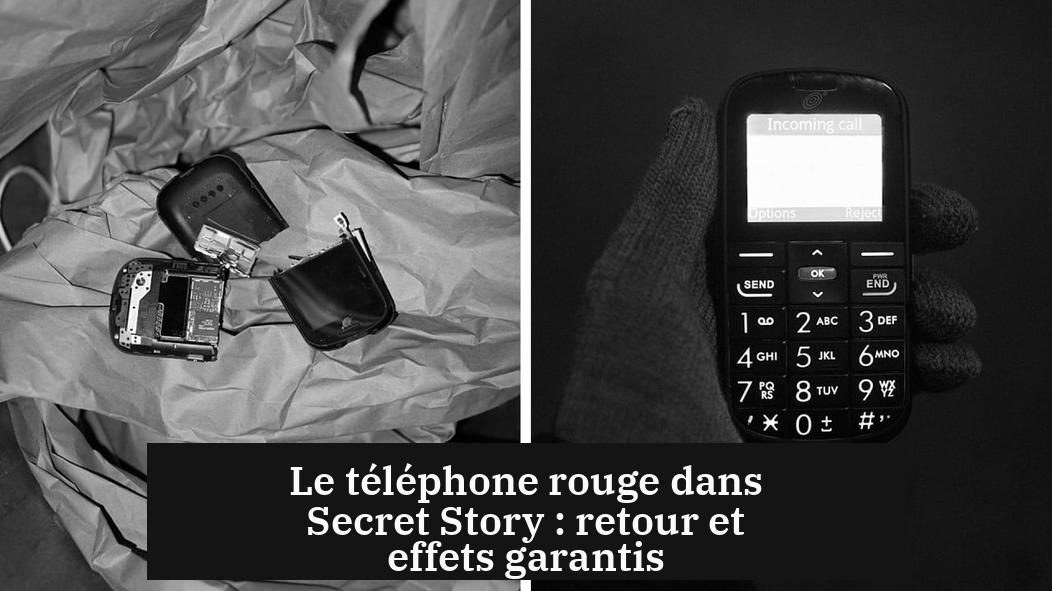 Le téléphone rouge dans Secret Story : retour et effets garantis