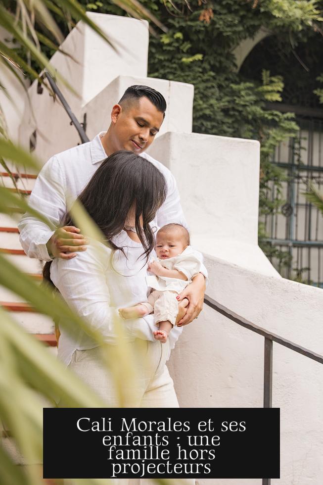 Cali Morales et ses enfants : une famille hors projecteurs