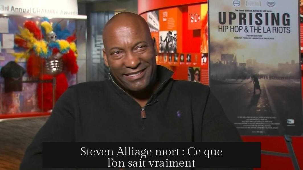 Steven Alliage mort : Ce que l’on sait vraiment