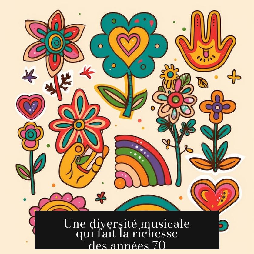 Une diversité musicale qui fait la richesse des années 70