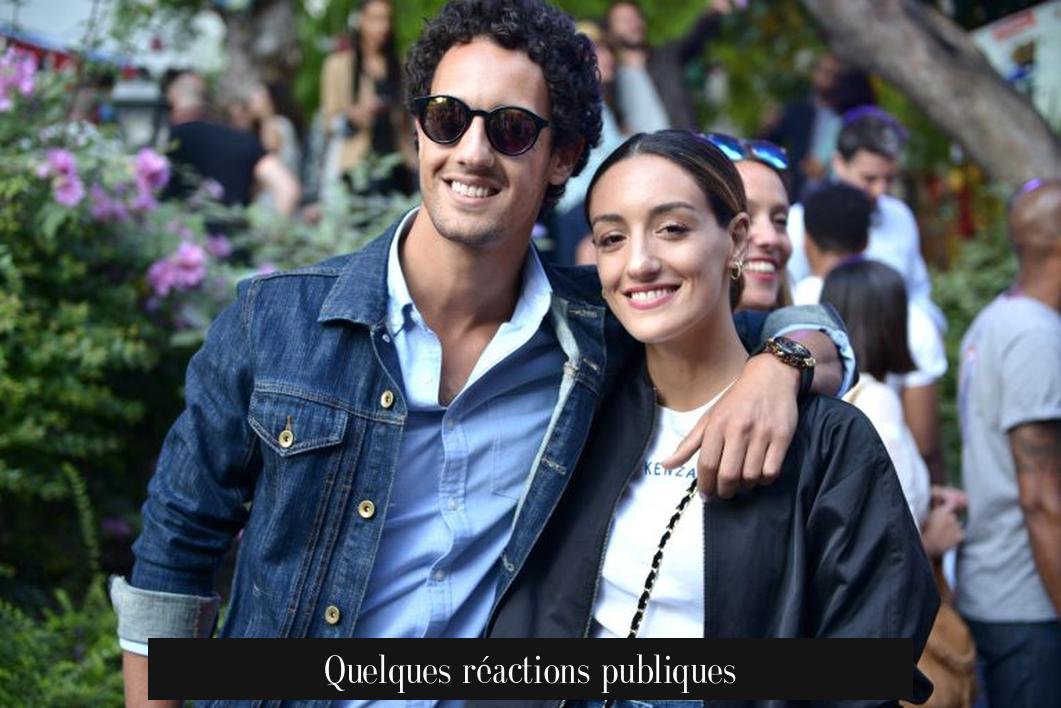 Quelques réactions publiques