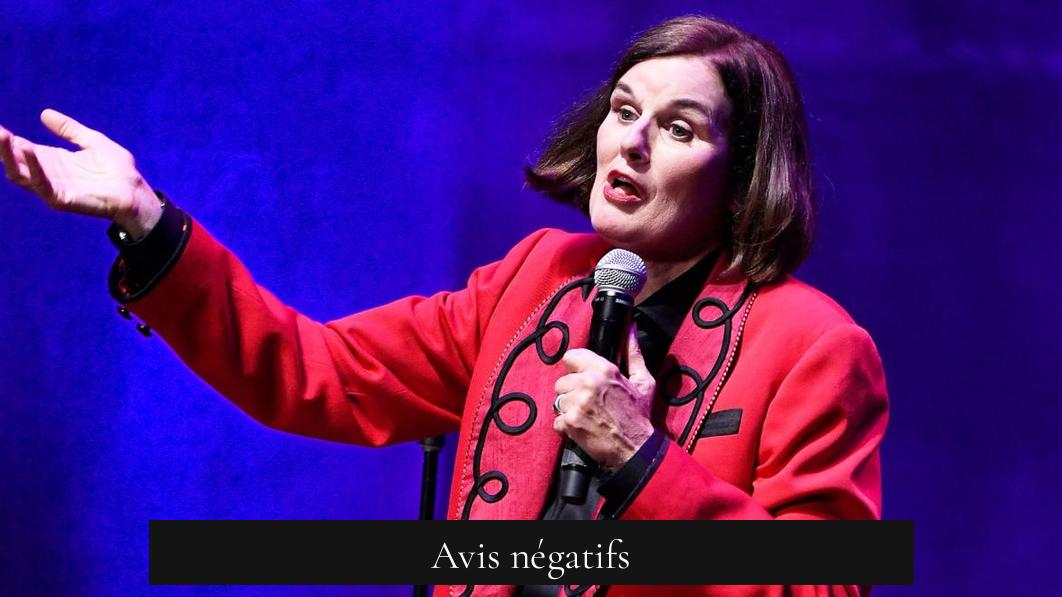 Avis négatifs
