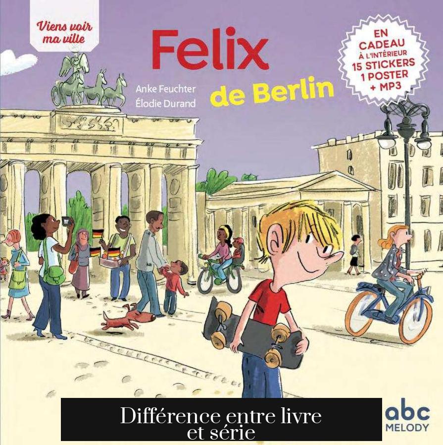 Différence entre livre et série