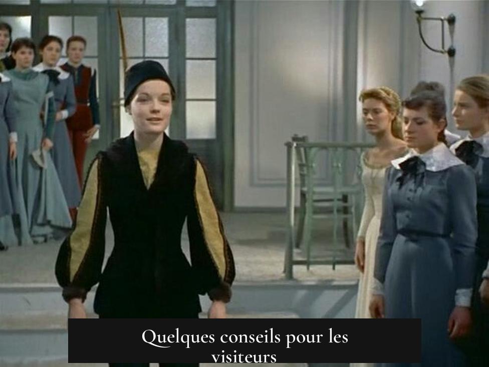Quelques conseils pour les visiteurs