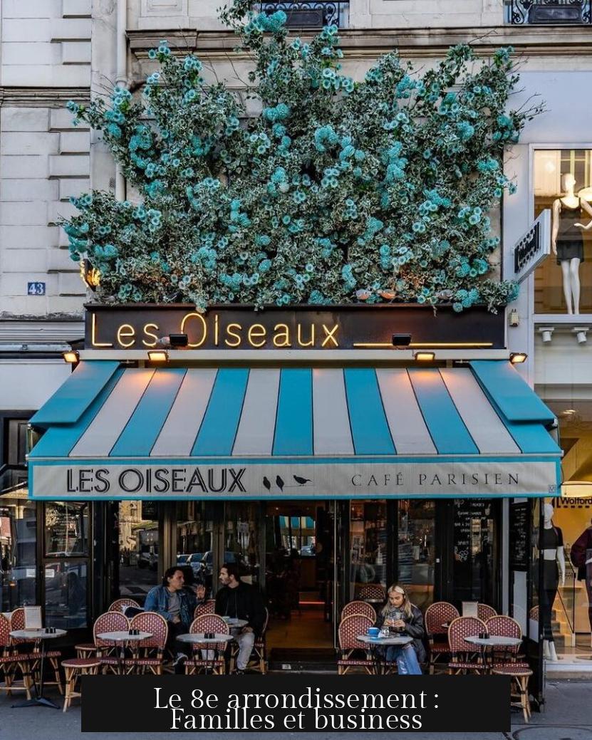 Le 8e arrondissement : Familles et business