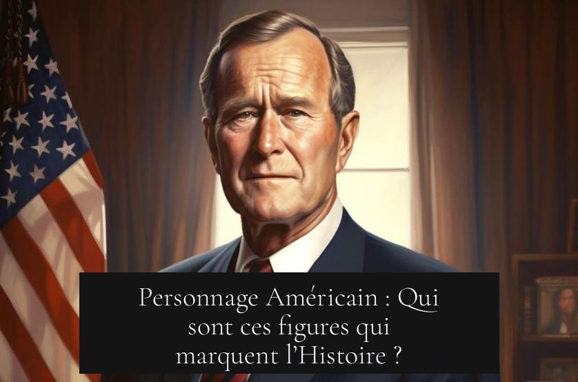 Personnage Américain : Qui sont ces figures qui marquent l’Histoire ?