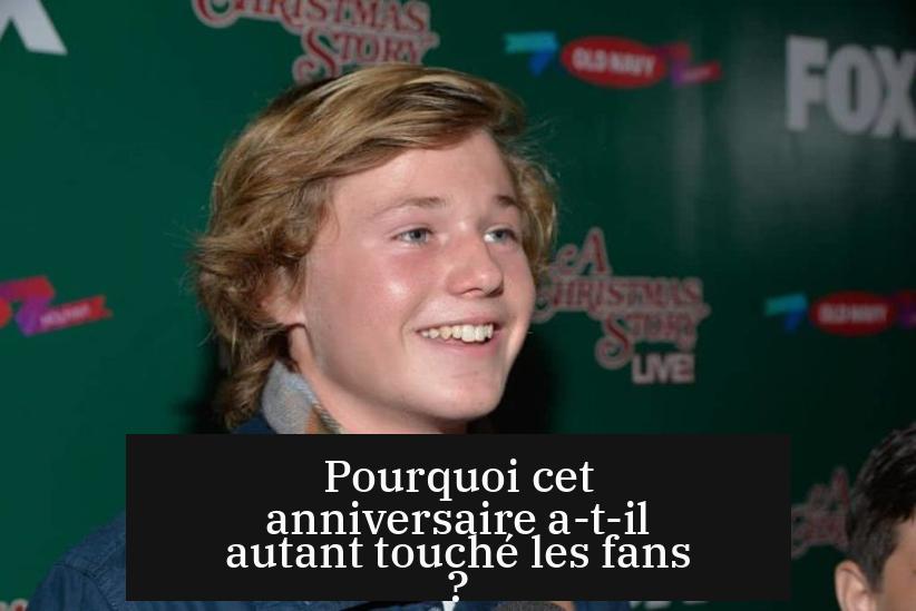 Pourquoi cet anniversaire a-t-il autant touché les fans ?