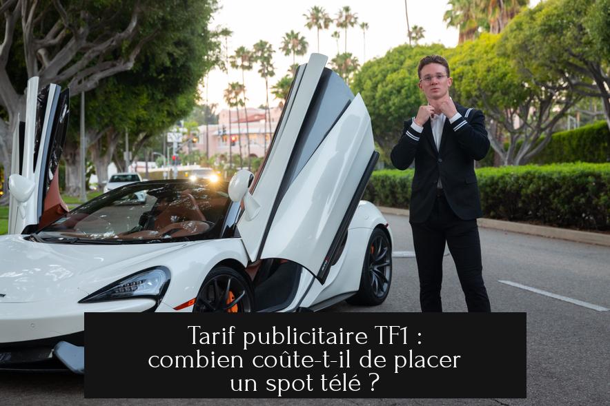 Tarif publicitaire TF1 : combien coûte-t-il de placer un spot télé ?