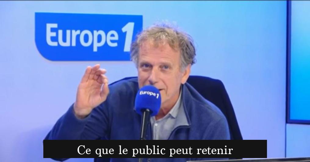 Ce que le public peut retenir