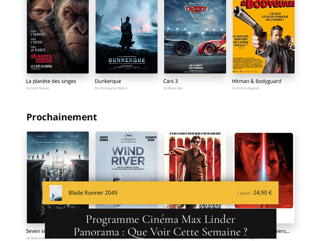 Programme Cinéma Max Linder Panorama : Que Voir Cette Semaine ?