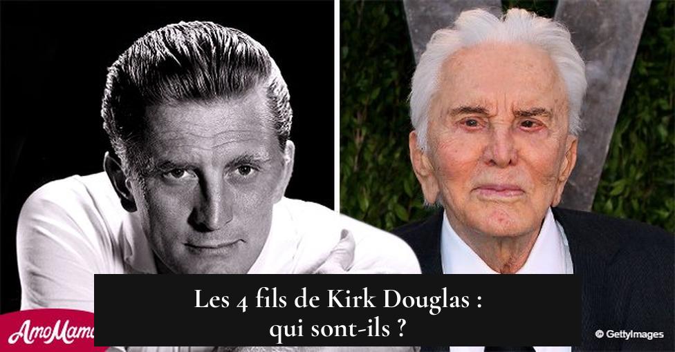 Les 4 fils de Kirk Douglas : qui sont-ils ?